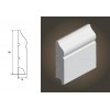 Listwa przypodłogowa mdf biała Atena 80 Lagrus 80x16